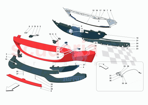 Part Diagram for Ferrari 880594
