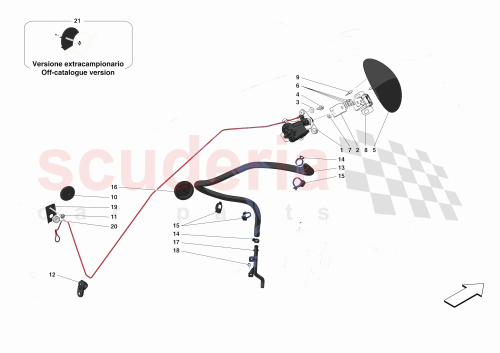 Part Diagram for Ferrari 912408