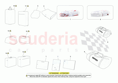 Part Diagram for Ferrari 905369