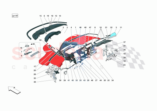 Part Diagram for Ferrari 865983
