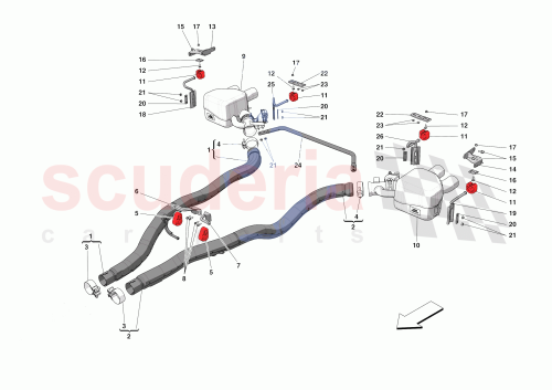 Part Diagram for Ferrari 760991