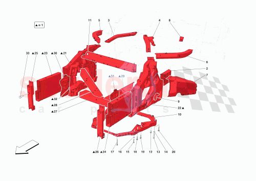 Part Diagram for Ferrari 985339826