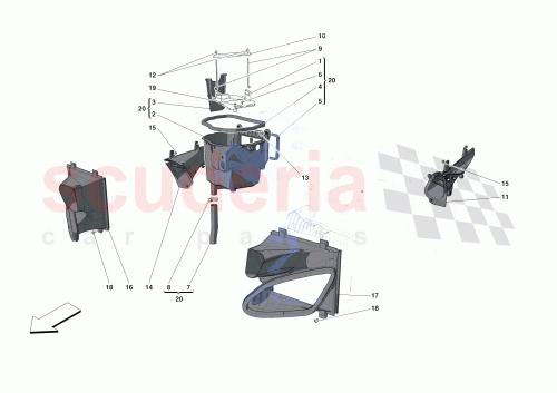 Part Diagram for Ferrari 89185200