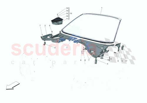 Part Diagram for Ferrari 88765700