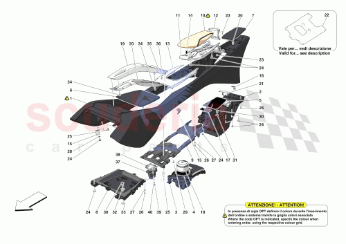 Part Diagram for Ferrari 070007439