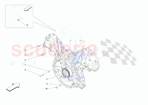 Part Diagram for Ferrari 819301