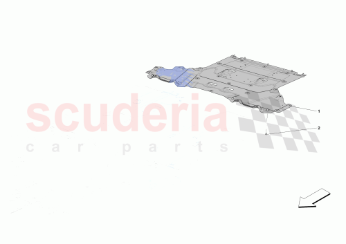 Part Diagram for Ferrari 980001