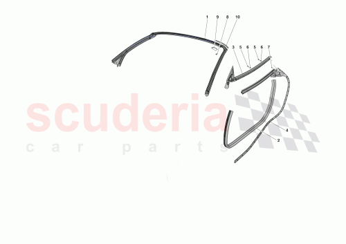 Part Diagram for Ferrari 89107800