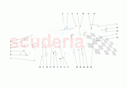 Part Diagram for Ferrari 87474200