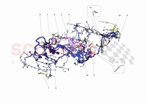 Part Diagram for Ferrari 919865