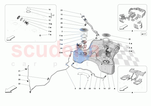 Part Diagram for Ferrari 943237