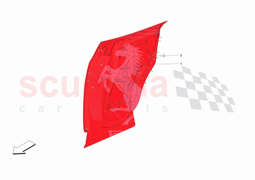 Part Diagram for Ferrari 985817042