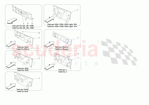 Part Diagram for Ferrari 907497