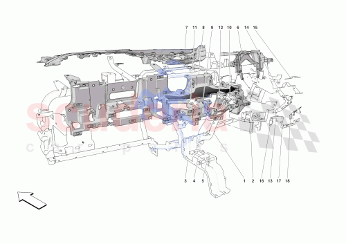 Part Diagram for Ferrari 000741371