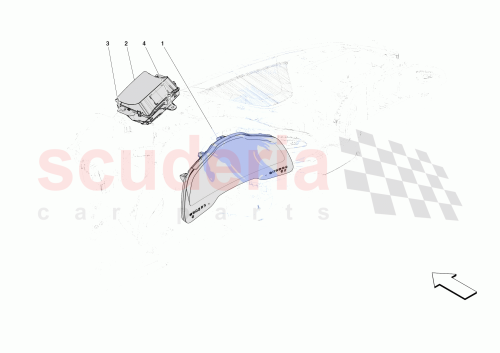 Part Diagram for Ferrari 811599