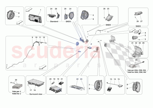 Part Diagram for Ferrari 772393