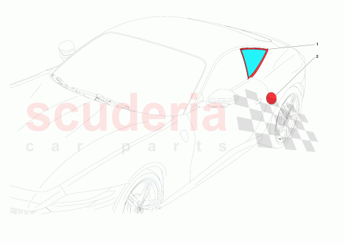 Part Diagram for Ferrari 967701