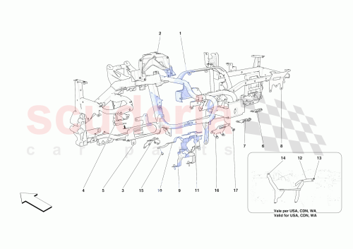 Part Diagram for Ferrari 940777