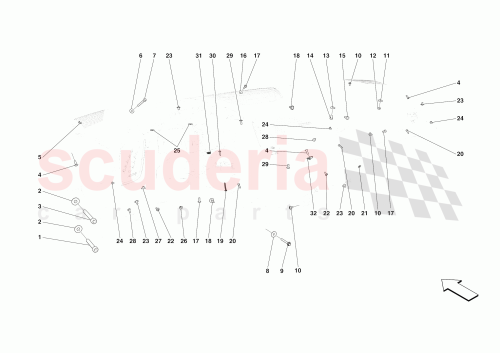 Part Diagram for Ferrari 88958200