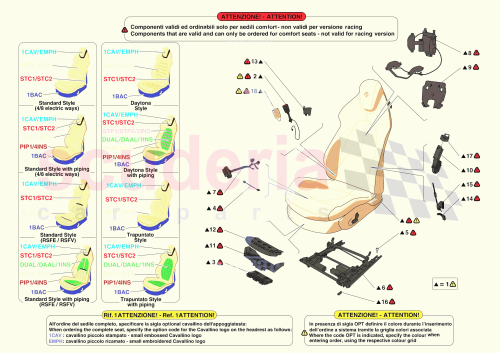 Part Diagram for Ferrari 925309