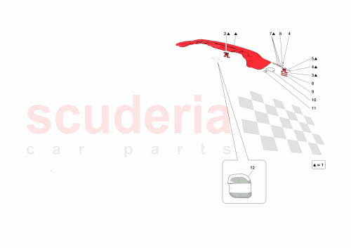 Part Diagram for Ferrari 000851321