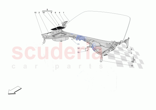 Part Diagram for Ferrari 852727