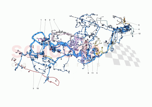 Part Diagram for Ferrari 942422