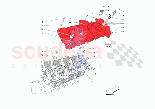 Part Diagram for Ferrari 808853