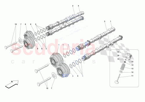 Part Diagram for Ferrari 960124