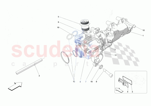 Part Diagram for Ferrari 342254