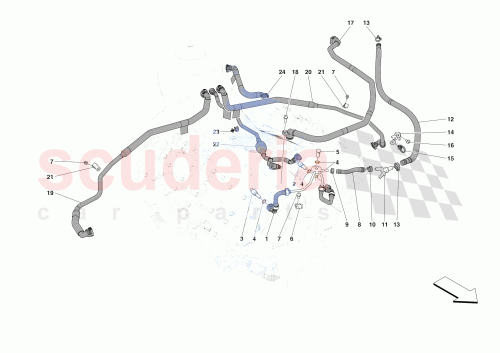 Part Diagram for Ferrari 852153