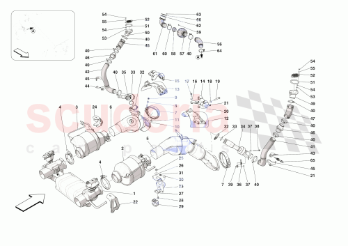 Part Diagram for Ferrari 826111