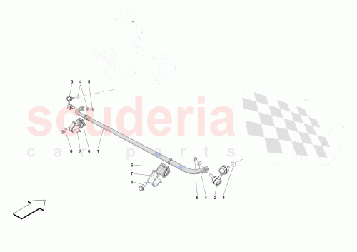 Part Diagram for Ferrari 791082