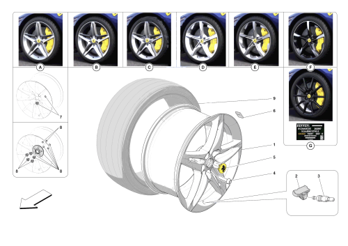 Part Diagram for Ferrari 848641