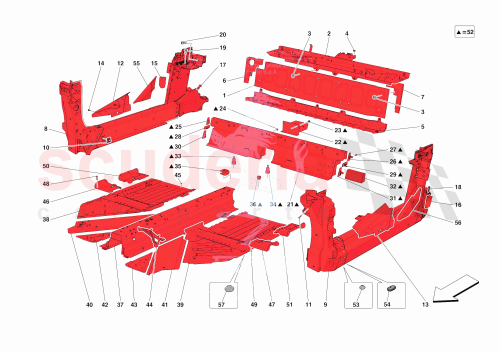 Part Diagram for Ferrari 985887312