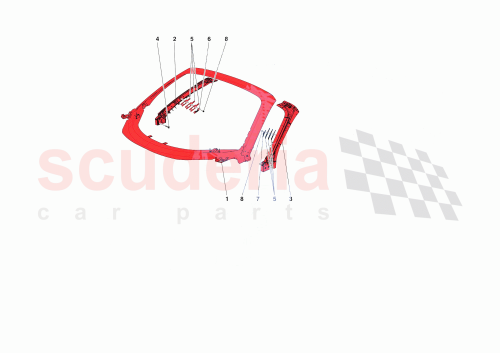 Part Diagram for Ferrari 985895683