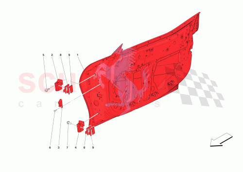 Part Diagram for Ferrari 985830686