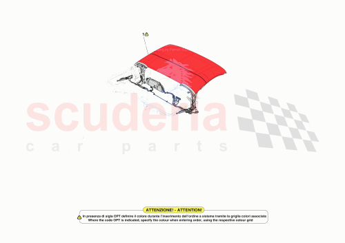 Part Diagram for Ferrari 958700