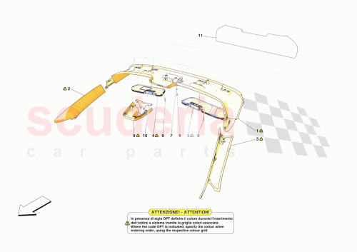 Part Diagram for Ferrari 846652