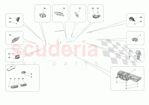 Part Diagram for Ferrari 815829