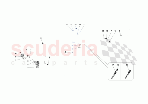 Part Diagram for Ferrari 831455