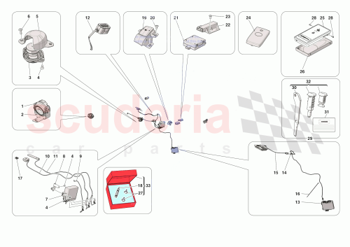 Part Diagram for Ferrari 922387