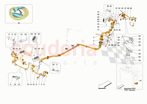 Part Diagram for Ferrari 914122