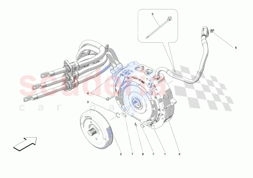 Part Diagram for Ferrari 880420