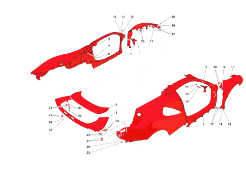 Part Diagram for Ferrari 985830830