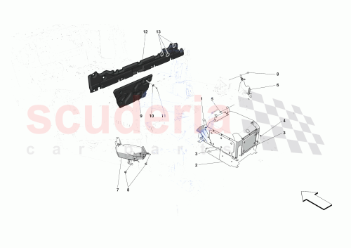 Part Diagram for Ferrari 917834