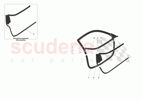 Part Diagram for Ferrari 955905