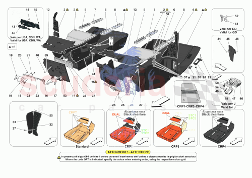 Part Diagram for Ferrari 936123