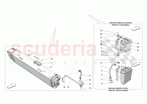 Part Diagram for Ferrari 850320