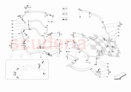 Part Diagram for Ferrari 000974394